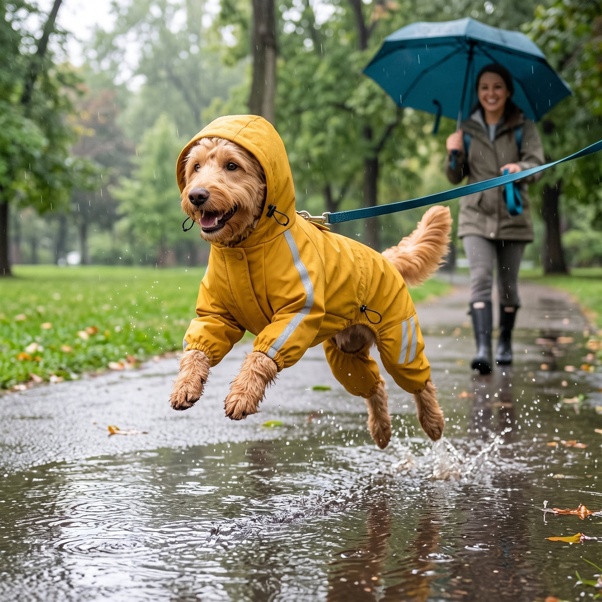Chubasquero para Perros Impermeable